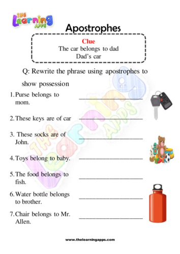 Apostrophe Worksheet 04