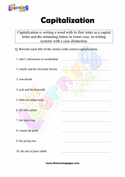 Capitalization-Worksheets-Grade-1-Activity-5