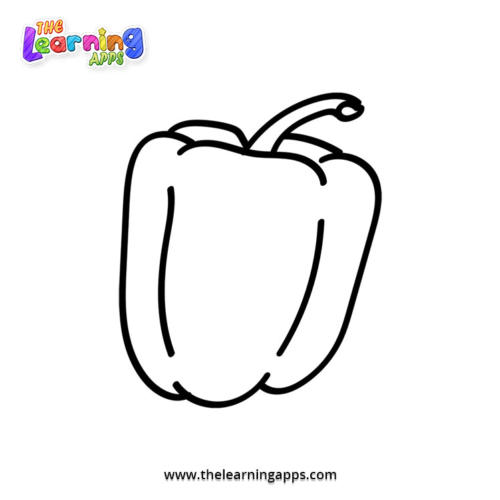 capsicum-coloring-worksheet