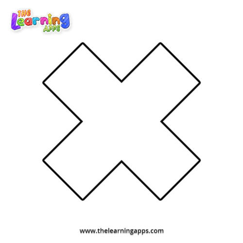 Cross Coloring Worksheet