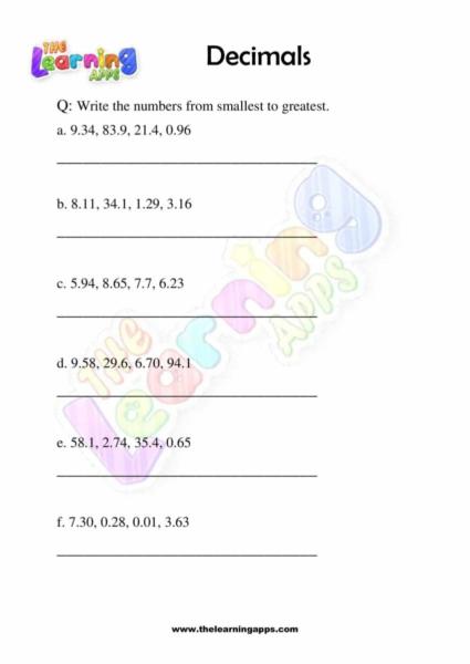 Decimals 09