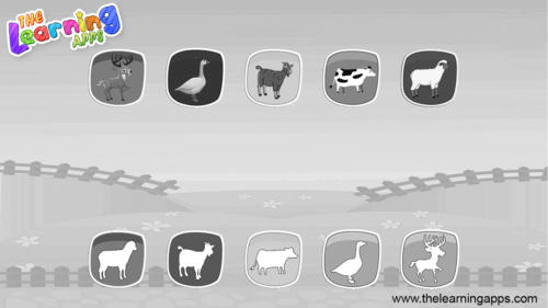 Farm Animals Matching 01
