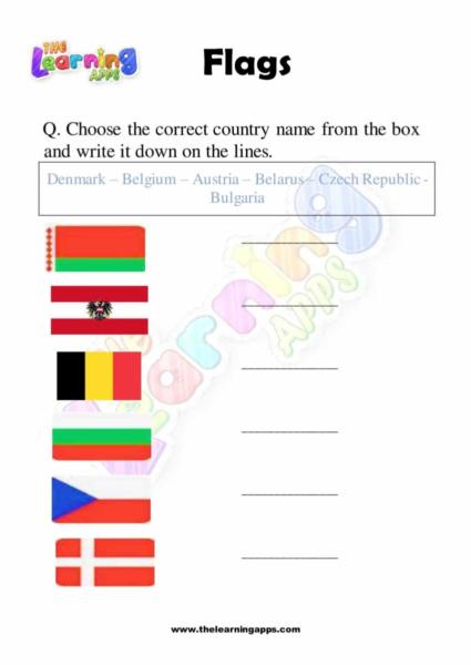 Flag Worksheet 07