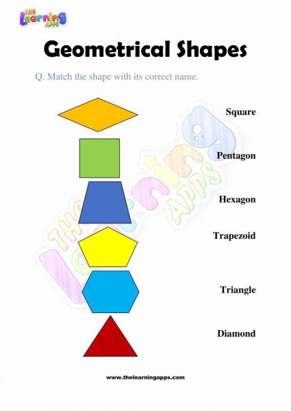 Geometrical Shapes - Grade 2 - Activity 2