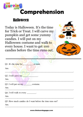 Halloween Comprehension