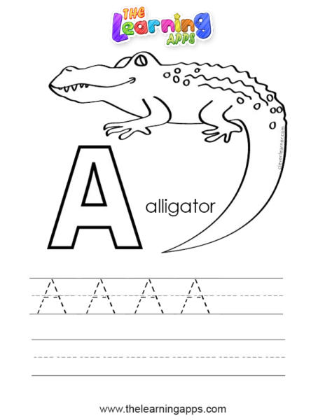 Letter A Worksheet 10