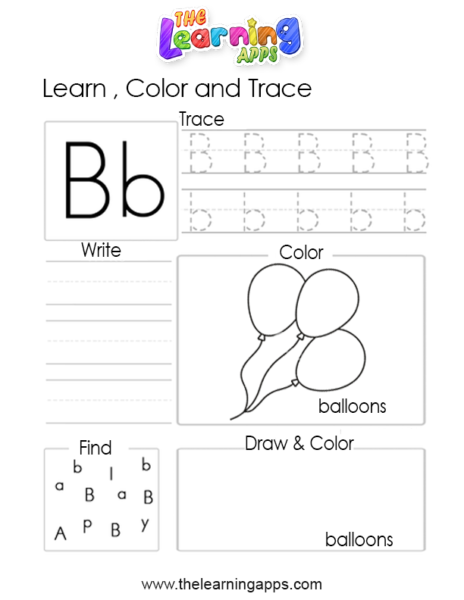 Letter B Worksheet 05