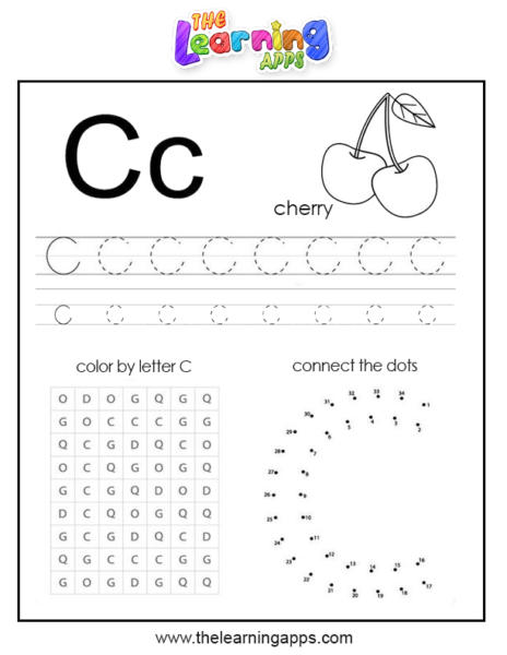 Letter C Worksheets 03