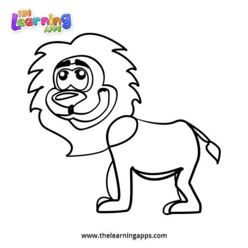 Lion Coloring Page