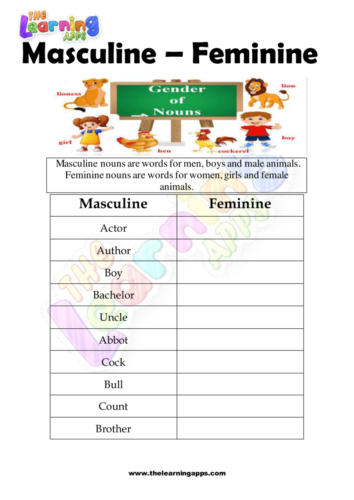 Masculine - Feminine 01