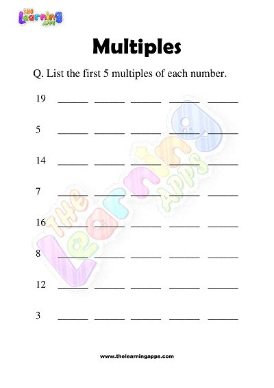 Multiples-Worksheets-Grade-3-Activity-1