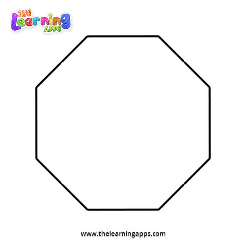 Octagon Coloring Worksheet