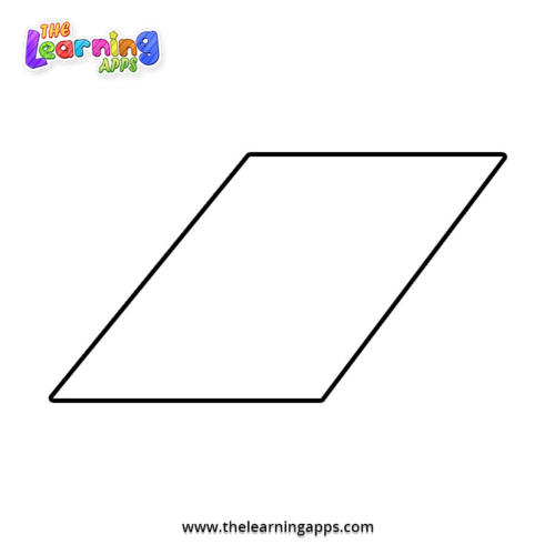 Parallelogram Coloring Worksheet