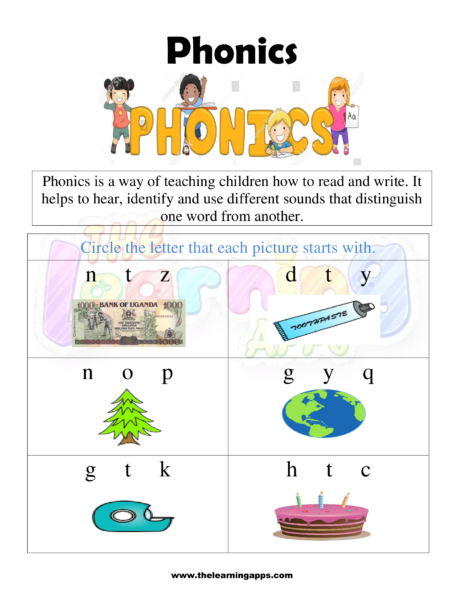 Phonics Worksheet 02