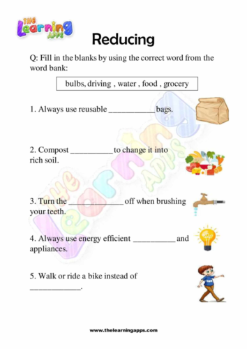 Reduce Worksheet 01