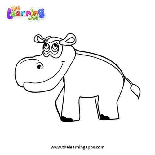 Rhinoceros Coloring Page