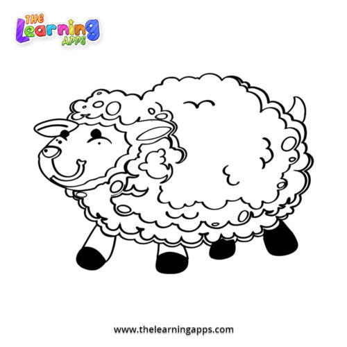 sheep Coloring Page