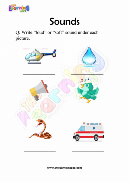Sounds Worksheets for Grade 3 – Activity 5