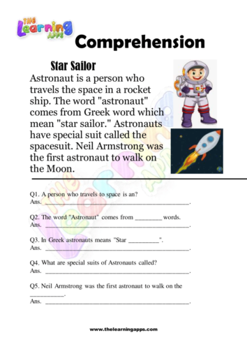 Star Sailor Comprehension