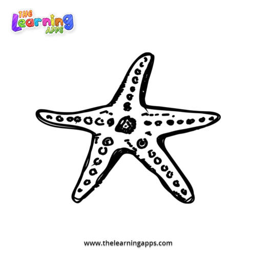 Starfish Coloring Worksheet