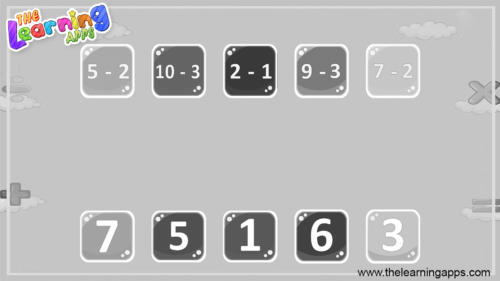 Subtraction Matching 10