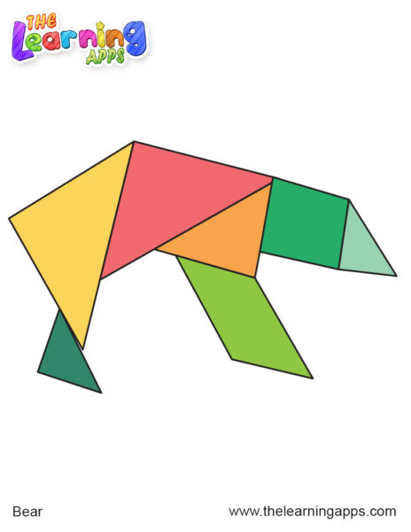 Tangram : Bear