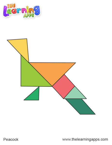 Tangram : Peacock