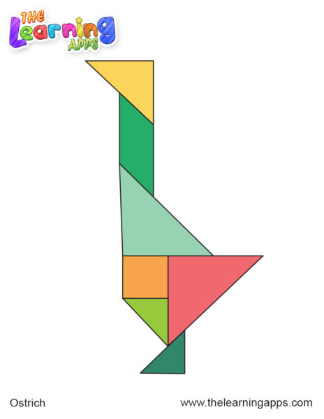 Tangram : Ostrich