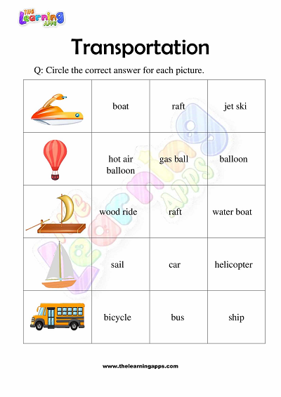 Transportation-Worksheets-for-Grade 3-Activity-10