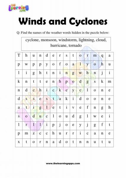 Winds and Cyclones - Grade 2 - Activity 2