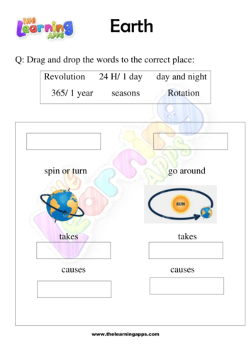 Earth Worksheets 07