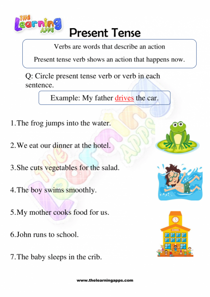 Simple-Present-Tense-Worksheets-for-Grade-1-Activity-1
